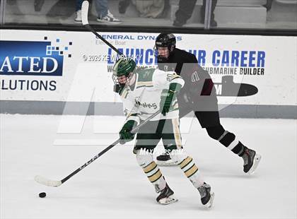Thumbnail 3 in Prout vs. Bishop Hendricken (RIIL D1 Final) photogallery.