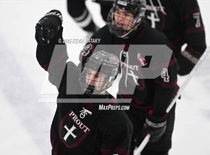 Thumbnail 2 in Prout vs. Bishop Hendricken (RIIL D1 Final) photogallery.