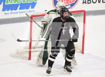 Thumbnail 2 in Prout vs. Bishop Hendricken (RIIL D1 Final) photogallery.