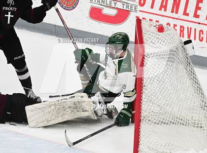 Thumbnail 2 in Prout vs. Bishop Hendricken (RIIL D1 Final) photogallery.