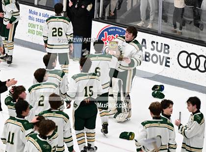 Thumbnail 3 in Prout vs. Bishop Hendricken (RIIL D1 Final) photogallery.