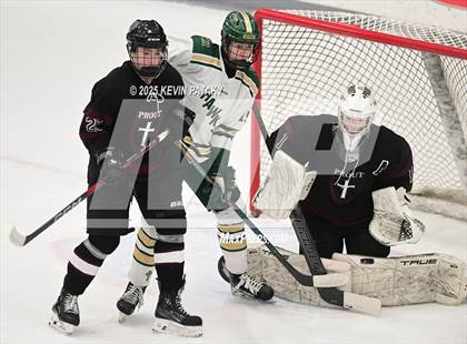 Thumbnail 3 in Prout vs. Bishop Hendricken (RIIL D1 Final) photogallery.
