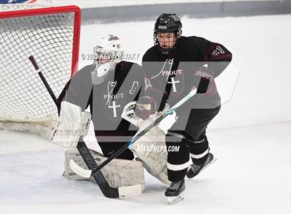 Thumbnail 3 in Prout vs. Bishop Hendricken (RIIL D1 Final) photogallery.