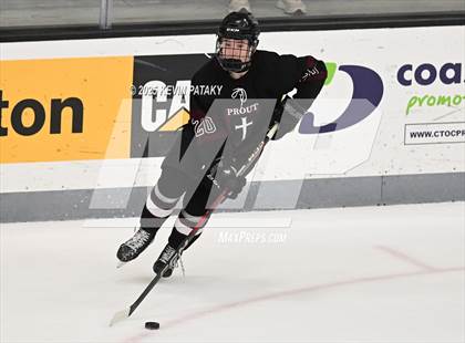 Thumbnail 1 in Prout vs. Bishop Hendricken (RIIL D1 Final) photogallery.