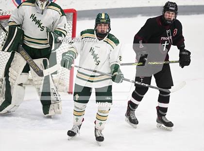 Thumbnail 1 in Prout vs. Bishop Hendricken (RIIL D1 Final) photogallery.