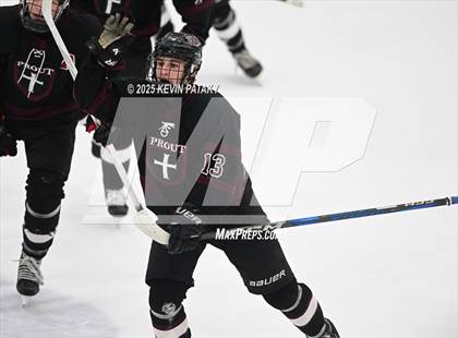 Thumbnail 2 in Prout vs. Bishop Hendricken (RIIL D1 Final) photogallery.
