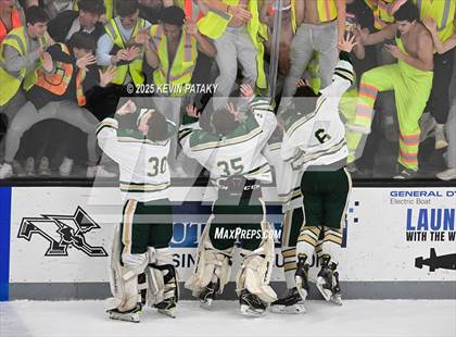 Thumbnail 2 in Prout vs. Bishop Hendricken (RIIL D1 Final) photogallery.