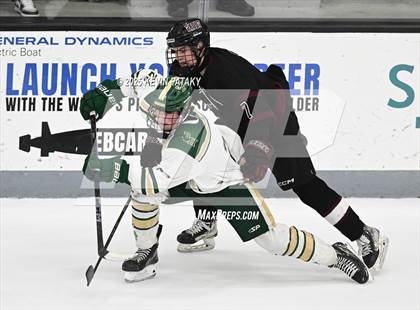 Thumbnail 2 in Prout vs. Bishop Hendricken (RIIL D1 Final) photogallery.