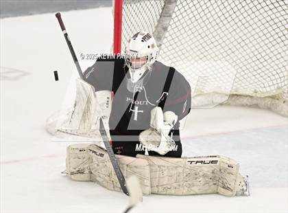 Thumbnail 2 in Prout vs. Bishop Hendricken (RIIL D1 Final) photogallery.