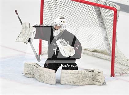 Thumbnail 2 in Prout vs. Bishop Hendricken (RIIL D1 Final) photogallery.