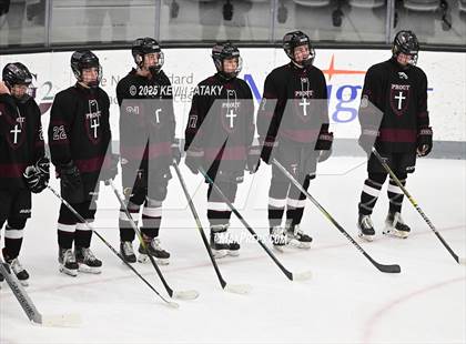 Thumbnail 3 in Prout vs. Bishop Hendricken (RIIL D1 Final) photogallery.