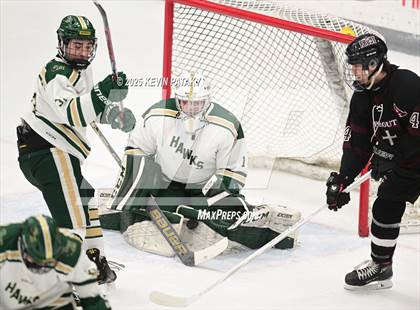 Thumbnail 2 in Prout vs. Bishop Hendricken (RIIL D1 Final) photogallery.