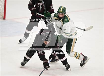 Thumbnail 3 in Prout vs. Bishop Hendricken (RIIL D1 Final) photogallery.