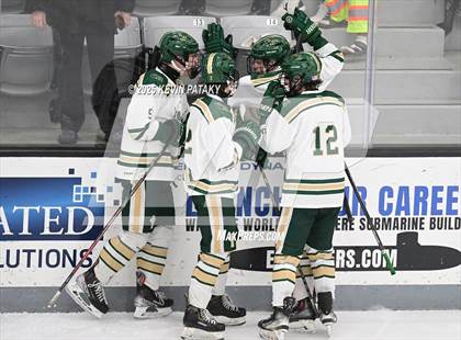 Thumbnail 3 in Prout vs. Bishop Hendricken (RIIL D1 Final) photogallery.