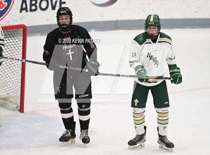 Thumbnail 3 in Prout vs. Bishop Hendricken (RIIL D1 Final) photogallery.