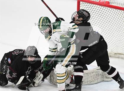 Thumbnail 2 in Prout vs. Bishop Hendricken (RIIL D1 Final) photogallery.