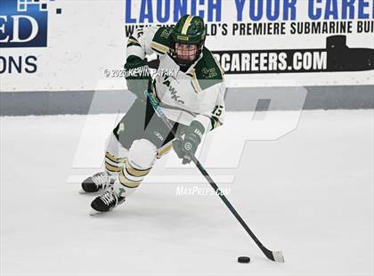 Thumbnail 2 in Prout vs. Bishop Hendricken (RIIL D1 Final) photogallery.