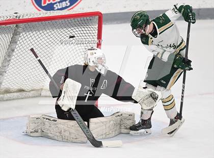 Thumbnail 3 in Prout vs. Bishop Hendricken (RIIL D1 Final) photogallery.
