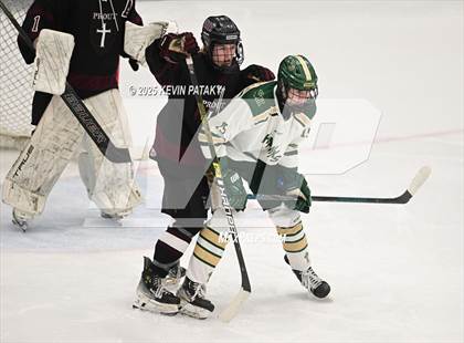 Thumbnail 2 in Prout vs. Bishop Hendricken (RIIL D1 Final) photogallery.