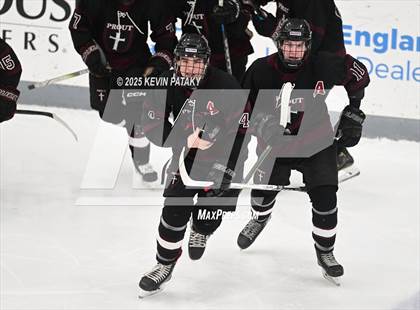 Thumbnail 2 in Prout vs. Bishop Hendricken (RIIL D1 Final) photogallery.
