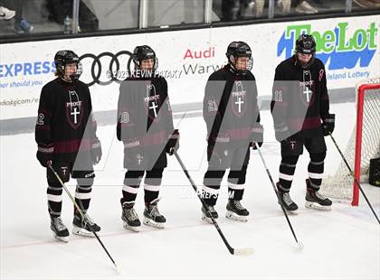 Thumbnail 2 in Prout vs. Bishop Hendricken (RIIL D1 Final) photogallery.