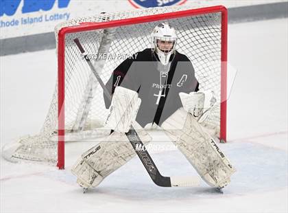 Thumbnail 2 in Prout vs. Bishop Hendricken (RIIL D1 Final) photogallery.