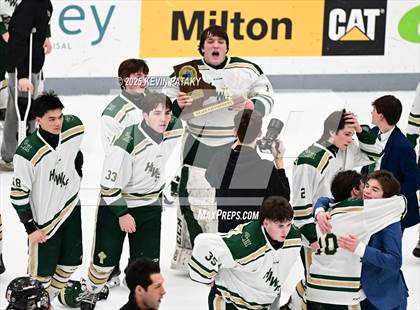 Thumbnail 2 in Prout vs. Bishop Hendricken (RIIL D1 Final) photogallery.