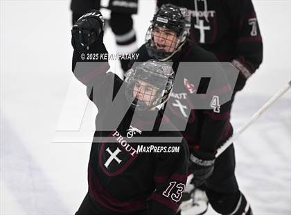 Thumbnail 3 in Prout vs. Bishop Hendricken (RIIL D1 Final) photogallery.
