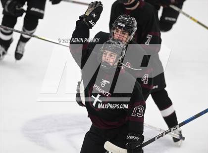 Thumbnail 3 in Prout vs. Bishop Hendricken (RIIL D1 Final) photogallery.