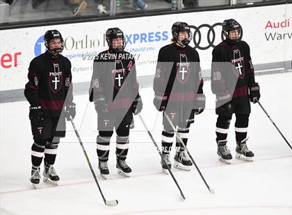 Thumbnail 3 in Prout vs. Bishop Hendricken (RIIL D1 Final) photogallery.