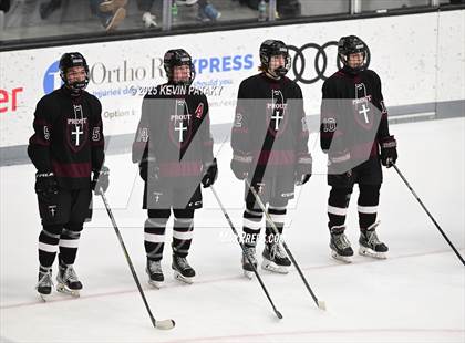 Thumbnail 2 in Prout vs. Bishop Hendricken (RIIL D1 Final) photogallery.