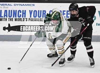 Thumbnail 3 in Prout vs. Bishop Hendricken (RIIL D1 Final) photogallery.