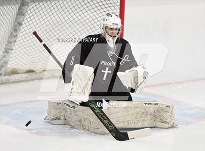 Thumbnail 3 in Prout vs. Bishop Hendricken (RIIL D1 Final) photogallery.