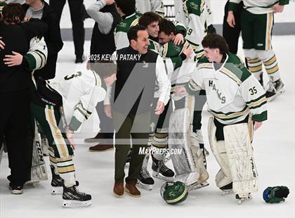 Thumbnail 2 in Prout vs. Bishop Hendricken (RIIL D1 Final) photogallery.