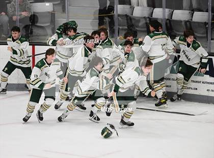 Thumbnail 3 in Prout vs. Bishop Hendricken (RIIL D1 Final) photogallery.
