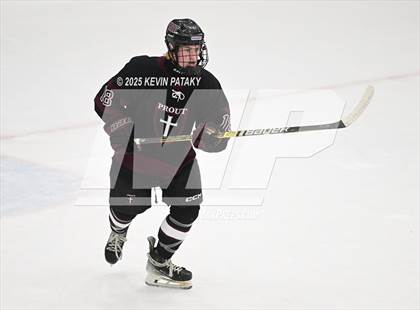 Thumbnail 2 in Prout vs. Bishop Hendricken (RIIL D1 Final) photogallery.