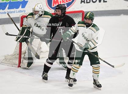 Thumbnail 2 in Prout vs. Bishop Hendricken (RIIL D1 Final) photogallery.