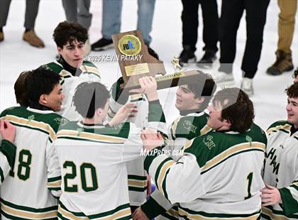 Thumbnail 2 in Prout vs. Bishop Hendricken (RIIL D1 Final) photogallery.