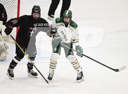 Thumbnail 2 in Prout vs. Bishop Hendricken (RIIL D1 Final) photogallery.
