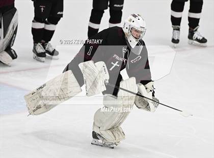 Thumbnail 2 in Prout vs. Bishop Hendricken (RIIL D1 Final) photogallery.