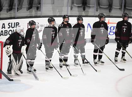 Thumbnail 1 in Prout vs. Bishop Hendricken (RIIL D1 Final) photogallery.