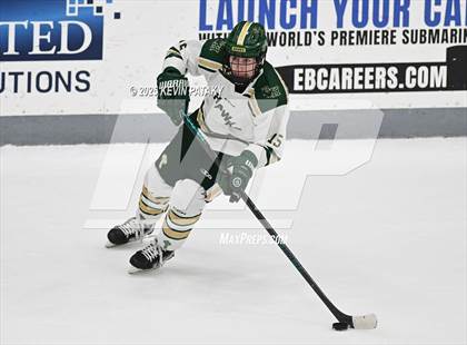Thumbnail 3 in Prout vs. Bishop Hendricken (RIIL D1 Final) photogallery.