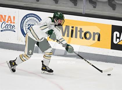 Thumbnail 2 in Prout vs. Bishop Hendricken (RIIL D1 Final) photogallery.