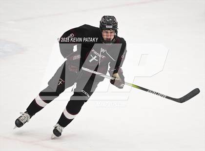 Thumbnail 2 in Prout vs. Bishop Hendricken (RIIL D1 Final) photogallery.