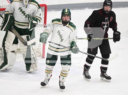 Thumbnail 2 in Prout vs. Bishop Hendricken (RIIL D1 Final) photogallery.