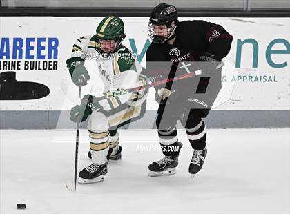 Thumbnail 2 in Prout vs. Bishop Hendricken (RIIL D1 Final) photogallery.