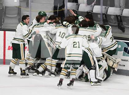 Thumbnail 2 in Prout vs. Bishop Hendricken (RIIL D1 Final) photogallery.