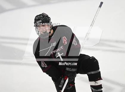Thumbnail 2 in Prout vs. Bishop Hendricken (RIIL D1 Final) photogallery.