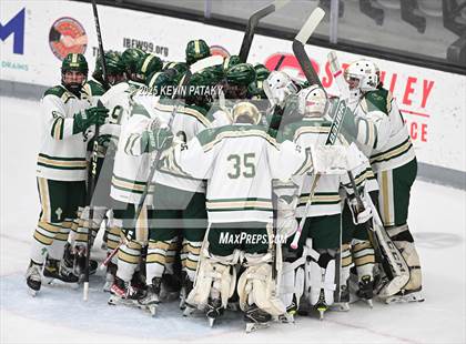 Thumbnail 2 in Prout vs. Bishop Hendricken (RIIL D1 Final) photogallery.