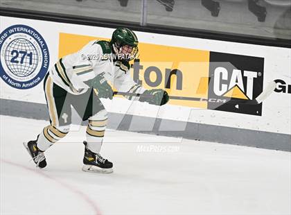 Thumbnail 3 in Prout vs. Bishop Hendricken (RIIL D1 Final) photogallery.